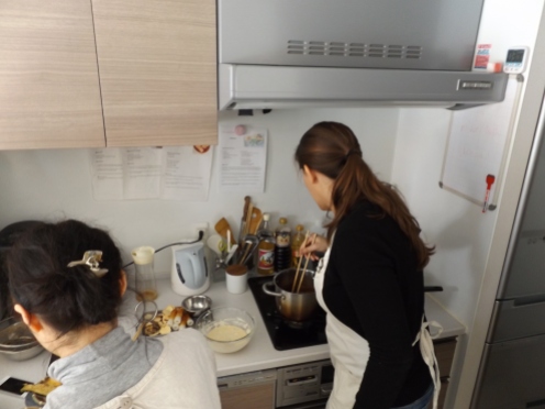 Japanese cooking lesson
