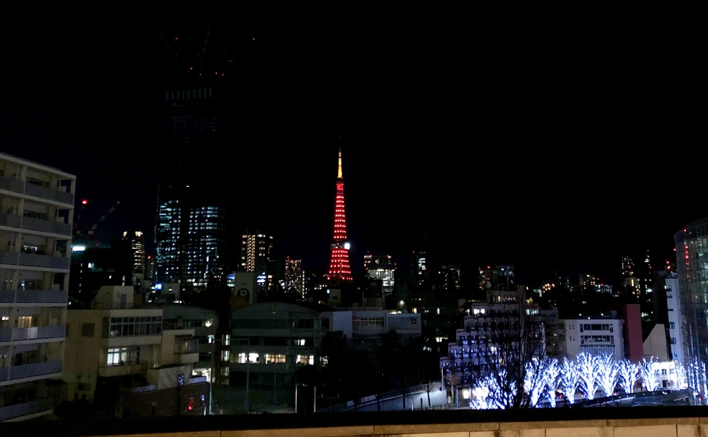 Tokyo Tower Lunar New Year 2022. Photo by Denisse Rauda